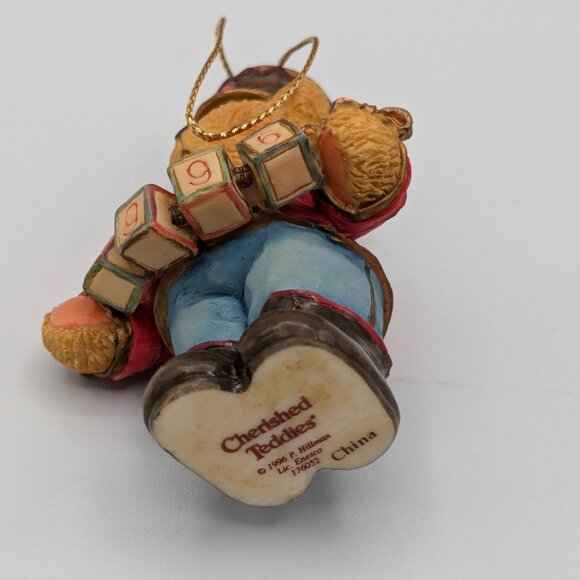 Cherished Teddies Toy Soldier Hanging Ornament (176052) 1996 - Picture 7 of 9